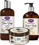 Duru Değerli Yağlar Shea Yağı Duş Jeli 500ml ve Argan Sıvı Sabun Nemlendirici Krem 250ml