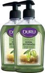 Duru Natural Zeytinyağlı Özlü 300 ml 2'li Paket Sıvı Sabun