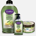 Duru Zeytinyağlı Sıvı Sabun 1.5 Lt+300 Ml Ve Arko Nem Değerli Yağlar Zeytinyağlı Krem 250 Ml