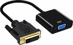 Dvi-D 24+1 Erkek To Vga Di̇şi̇ Çevi̇ri̇ci̇ Adaptör Kablo