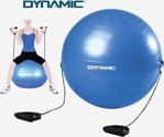 Dynamic Direnç Kayışlı Pilates Topu 65 Cm