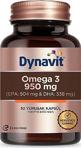 Dynavit Omega 3 950 Mg Balık Yağı 30 Kapsül (Skt 03/2022)