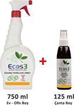 Ecos3 750 Ml Hijyenik Temizleyici + 125 Ml Sprey Temizleyici