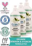 Ecos3 Organik 500 Ml 3\'lü Biberon Ve Oyuncak Temizleyici