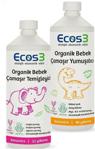 Ecos3 Organik Bebek Çamaşır Yıkama ve Yumuşatıcı Seti - 2 lt