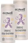 Ecowell Organik Bebek Şampuanı 2 Adet 300 Ml