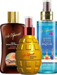 Eda Taşpınar Bronzing Bomb 200 Ml + Yoğun Bronzlaştırıcı Yağ 200 Ml + Body Mist Aqua 200 Ml