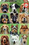 Educa Puzzle 500 Parça Dogs Collage 17963