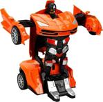 Efe Toys Turunce 1:32 Metal Çek Bırak Robota Dönüşebilen Spor Araba