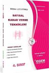 Egem Yayınları Aöf Sayısal Karar Verme Teknikleri(Bahar Dönemi) Konu Anlatımlı Soru Bankası(8.Yarıyıl)