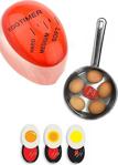 Egg Timer Dublör Yumurta 2 Adet Yumurta Haşlama Zamanlayıcısı 2'Li Dublör Yumurta Pişirme Aparatı