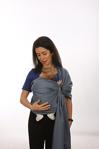 Eggbaby Indigo Mavi Halka Sling