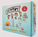 Eğitici Bambu Çubukları Xl 300 Parça