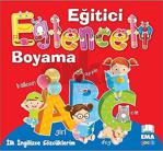 Eğlenceli Bilgili Boyama - İlk İngilizce Sözcüklerim - Ema Kitap