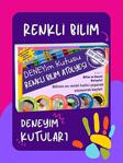 Eğlenceli Bilim Deneyim Kutusu - Renkli Bilim Atölyesi Deney Seti / Deney Yapılış Videosu Hediyeli