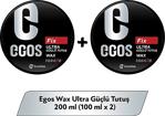 Egos Wax Ultra Güçlü Tutuş 200 Ml (100 Ml X 2)