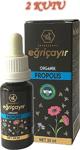 Eğriçayır 20 ml 2'li Paket Organik Su Bazlı Propolis