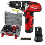 Einhell TE-CD 12 X-LI Çift Akülü Vidalama Makinesi