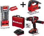 Einhell Te-cd 18/48 Li-i Darbeli Şarjlı Matkap Ve Dekupaj Testere