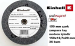 Ei̇nhell Zimpara Taşlama Taşi Çark Taşi 150X12,7X20 Mm 36 Kum