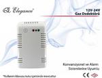 Elegance Ahg92812B Duvar Tipi Lpg Ve Gaz Alarm Dedektörü