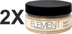 Element Matte Terra Wax 300 Ml (150 Ml X 2 Adet) No2 Mat