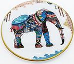 Elephant Beyaz Pasta Tabağı 21 Cm 6 Lı