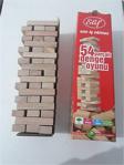 Elif İş Eğitimi 54 Parçalı Denge Oyunu Jenga