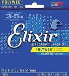 Elixir 09-42 Polyweb Super Light Elektro Gitar Teli 12000