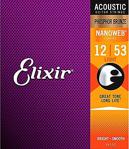 Elixir 16052 Light Takım Tel Akustik Gitar Teli 012-053 Özel Stoktan Kargo Dahi̇l