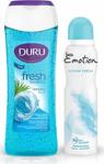 Emotion Duru Okyanus Esintisi Duş Jeli 250 Ml + Ocean Fresh Kadın Deodorant 150 M