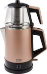 Emsan Bella Gusto 1800 W Cam Çay Makinesi Golden Pink