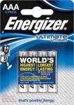 Energizer Ultimate Lithium Aaa 4 Lü Pil