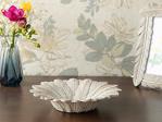 English Home Feather Dekoratif Tabak 19X19X4,5 Cm Gold Bej