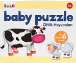 Eolo Baby Puzzle - Çiftlik Hayvanları