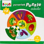 Eolo Yuvarlak Puzzle Sebzeler