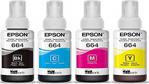 EPSON T664 Mürekkep Seti (4 Renk)