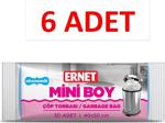Ernet Ekonomik 40x50 cm Küçük Boy 30 Adet 6'lı Paket Çöp Torbası