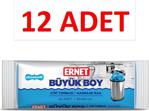 Ernet Ekonomik 65x80cm Büyük Boy 10 Adet 12'li Paket Çöp Torbası