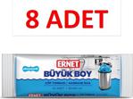 Ernet Ekonomik 65x80cm Büyük Boy 10 Adet 8'li Paket Çöp Torbası