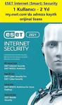 Eset Internet Security 1 Kullanıcı 2 Yıl