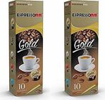 Espressomm Tchibo Cafissimo Uyumlu Gold Kapsül Kahve (20 Adet)