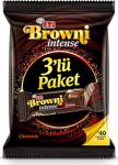 Eti Browni Intense 50 Gr 3'Lü Paket Çikolata Kaplı Kek