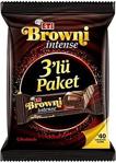 Eti Browni Intense Çikolata Kaplı Kek 3'Lü 150 Gr