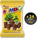 Eti Bumbo Portakal Aromalı Kakaolu Bisküvi 42 G X 24 Adet