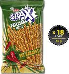 Eti Crax Patlayan Lezzet Acı Baharatlı Çubuk Kraker 50 G X 18 Adet - 900 Gr