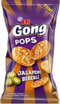 Eti Gong Pops Jalapeno Biberli 80 gr Mısır ve Pirinç Patlağı