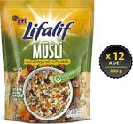 Eti Lifalif 350 Gr 12'Li Paket Kuru Meyveli Ve Fındıklı Müsli