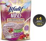 Eti Lifalif İnce Öğütülmüş Müsli Hibiskuslu 250 G X 4 Adet