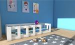 Etmermo Montessori Karyola Beyaz Mdf Eymo 3 - 90X190 Yatak Uyumlu